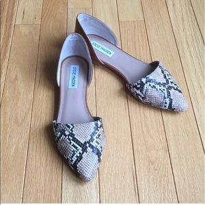 STEVE MADDEN - Snake Skin Flats